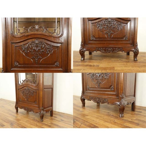 1900年頃 オーク材 フランス アンティーク・キャビネット antique64800