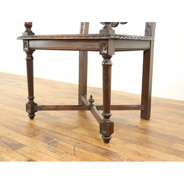 1900年頃 チェスナット材 フランス アンティーク・チェア