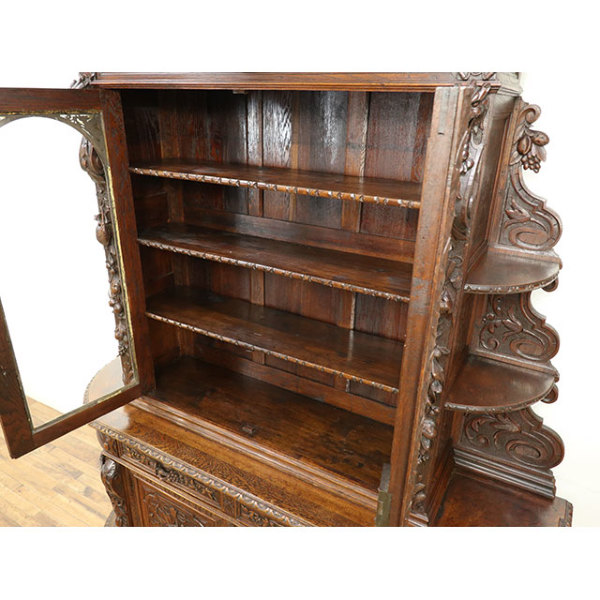 1880年頃 オーク材 フランス アンティーク・キャビネット antique64867