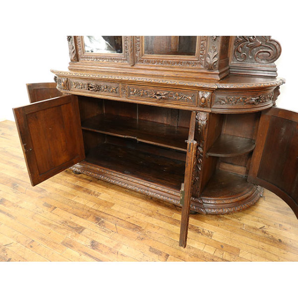 1880年頃 オーク材 フランス アンティーク・キャビネット antique64867