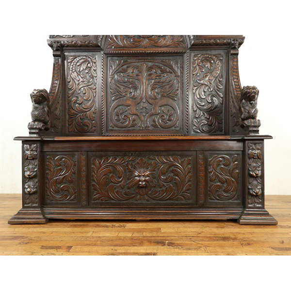1900年頃 オーク材 フランス アンティーク・ベンチ antique64906 新着
