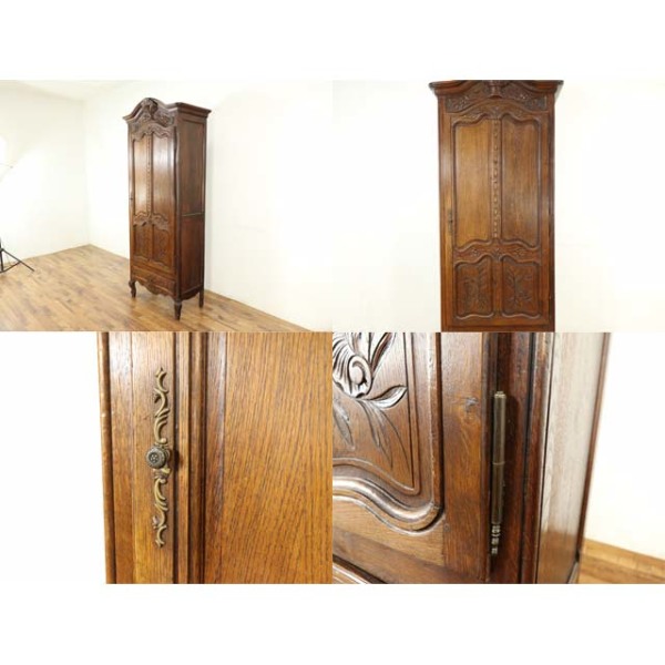 1900年頃 オーク材 フランス アンティーク・キャビネット antique64915
