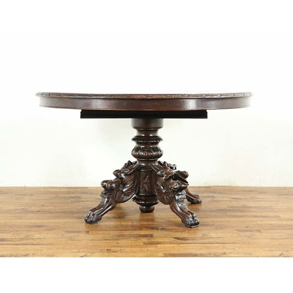 1900年頃 オーク材 フランス アンティーク・テーブル antique64927 