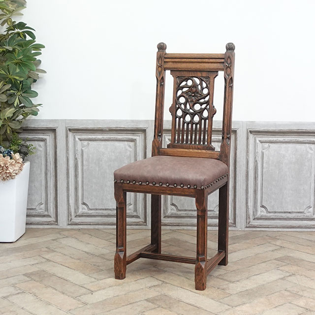 1920年頃 オーク材 フランス アンティーク・チェア antique65006 新着