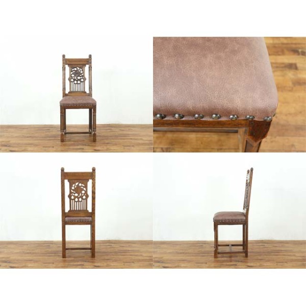 1920年頃 オーク材 フランス アンティーク・チェア antique65006 新着