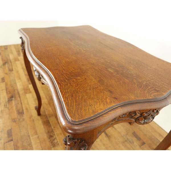 1910年頃 オーク材 フランス アンティーク・サイドテーブル