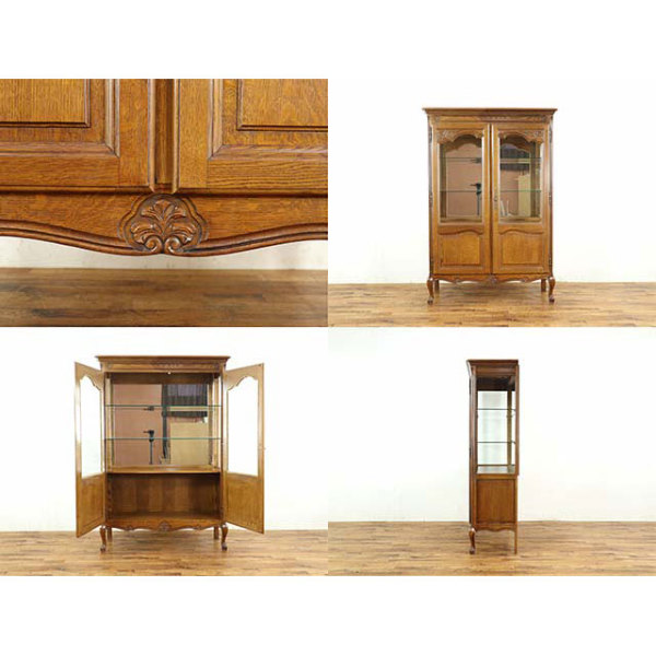 1930年頃 オーク材 フランス アンティーク・キャビネット antique65085