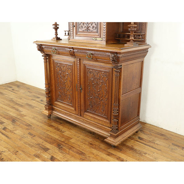 1910年頃 オーク材 フランス アンティーク・キャビネット antique65092