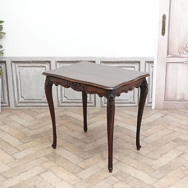 フランス アンティーク サイドテーブル フランスアンティーク家具 ラウンドサイドテーブル フレンチテーブル