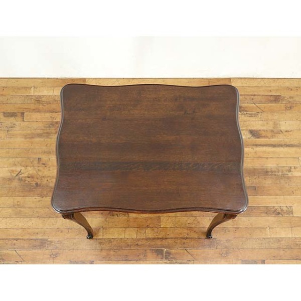 1920年頃 オーク材 フランス アンティーク・サイドテーブル