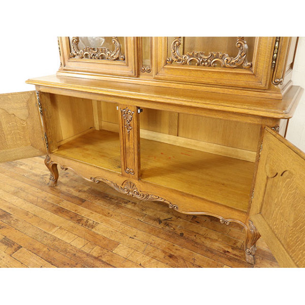 1920年頃 オーク材 フランス アンティーク・キャビネット