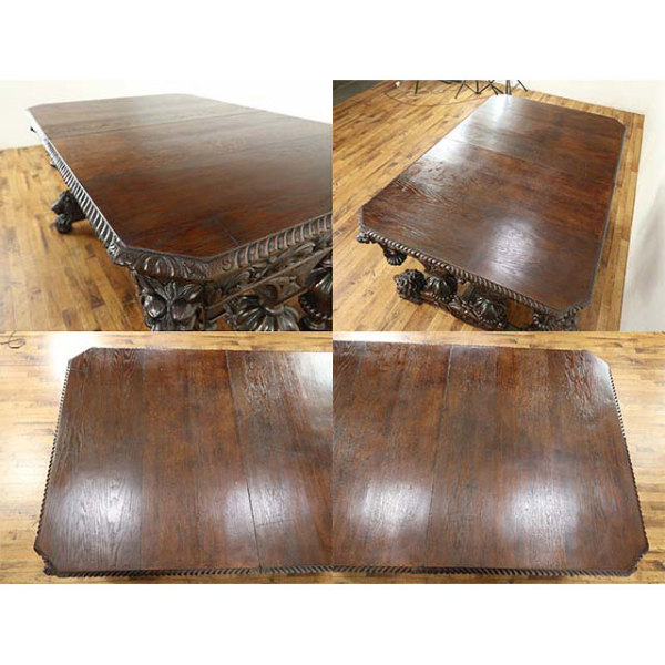 1880年頃 オーク材 フランス アンティーク・テーブル antique65141
