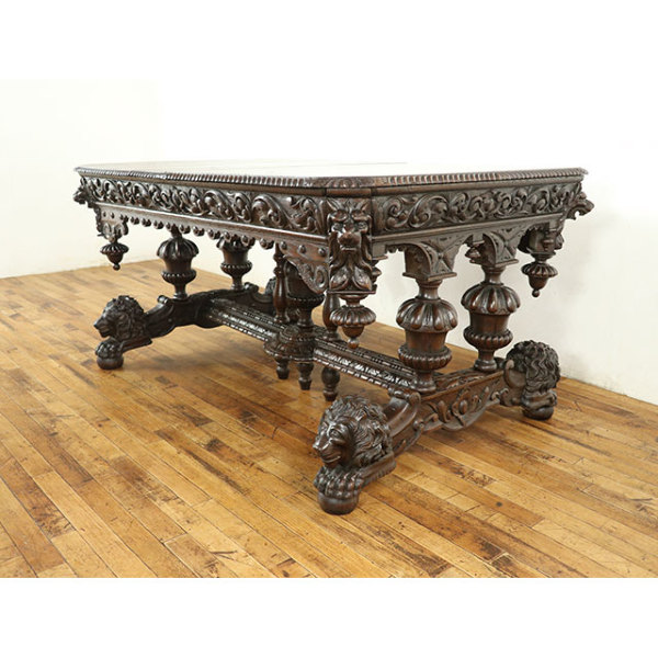 1880年頃 オーク材 フランス アンティーク・テーブル antique65141