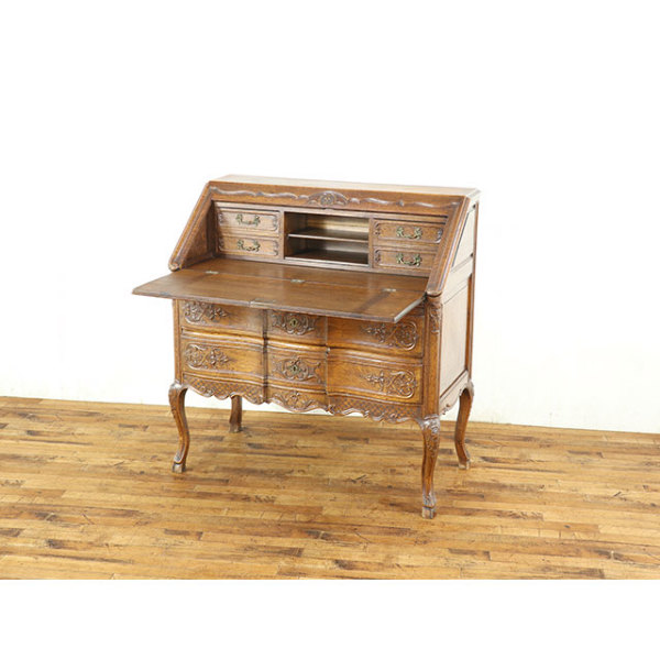1910年頃 オーク材 フランス アンティーク・ビューロー antique65172