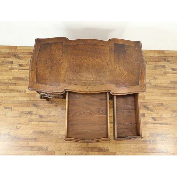 フランスアンティークデスク 1910年頃 オーク材 フランス アンティーク・デスク antique65236 新着