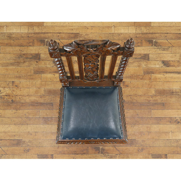 1900年頃 オーク材 フランス アンティーク・チェア antique65242