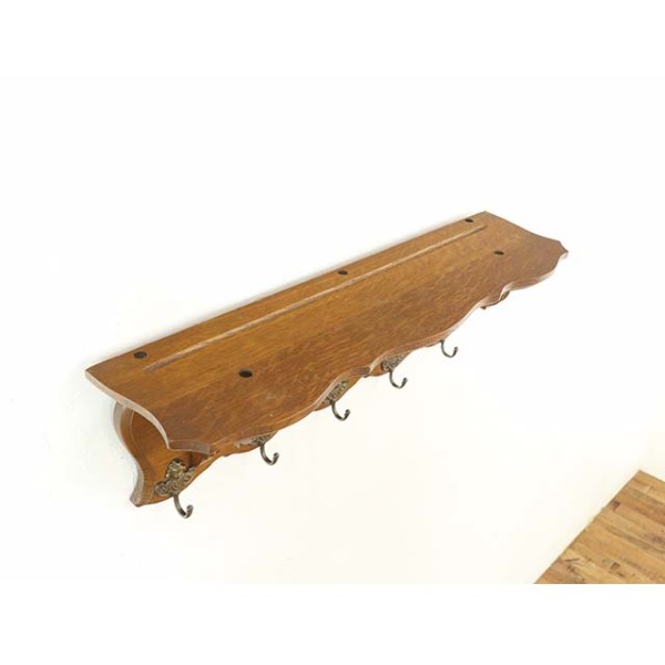 1940年頃 オーク材 オランダ アンティーク・ウォールハンガー