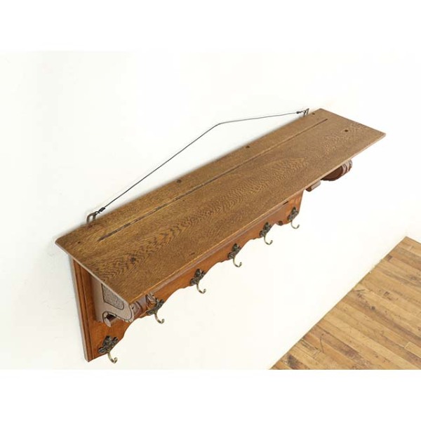 1940年頃 オーク材 オランダ アンティーク・ウォールハンガー