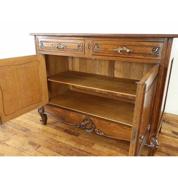 1920年代～U.Sアンティーク／ファーガソンブロス社／ソーイングキャビネット 1920年頃 オーク材 フランス アンティーク・キャビネット antique65331