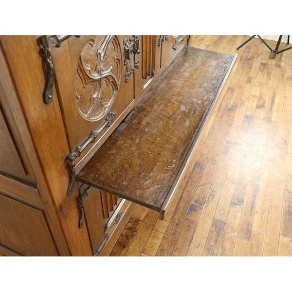 1930年頃 オーク材 フランス アンティーク・キャビネット antique65332