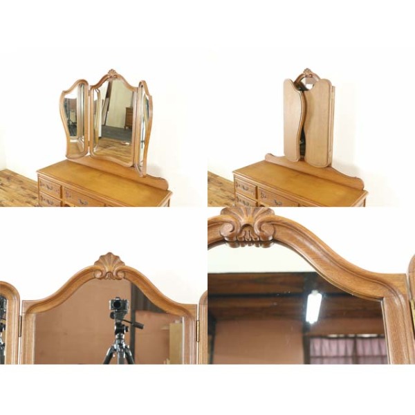 1930年頃 オーク材 フランス アンティーク・ドレッサー antique65335