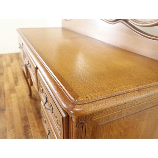 1930年頃 オーク材 フランス アンティーク・ドレッサー antique65335