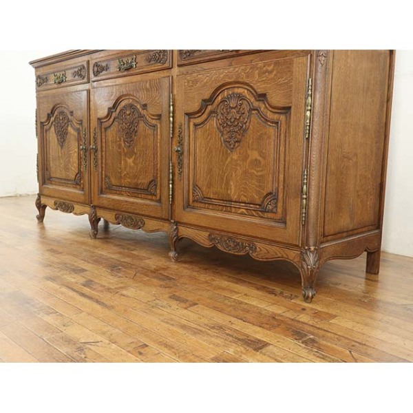 1930年頃 オーク材 フランス アンティーク・サイドボード antique65336