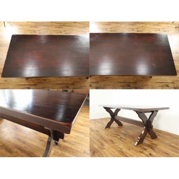1930年頃 オーク材 オランダ アンティーク・ダイニングテーブル