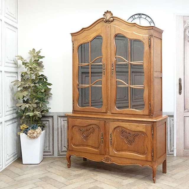 1930年頃 オーク材 フランス アンティーク・キャビネット antique65345