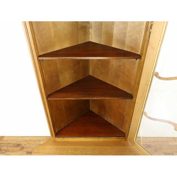 1930年頃 オーク材 フランス アンティーク・コーナーキャビネット