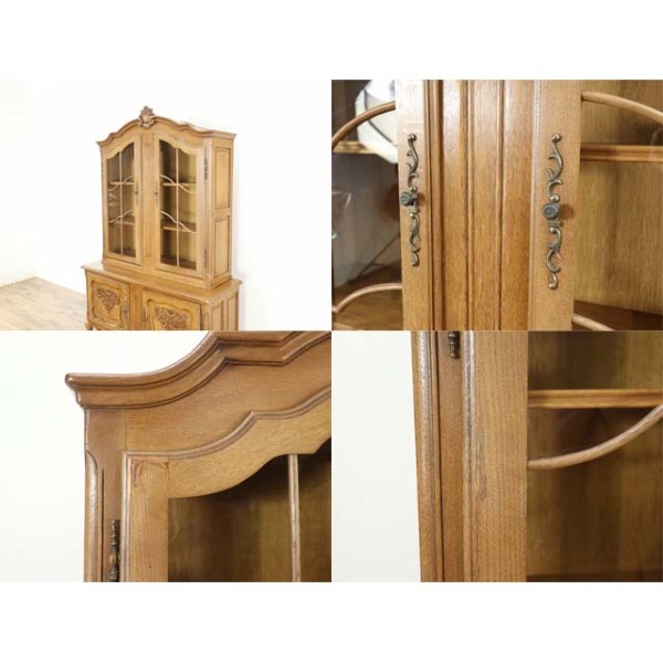 1930年頃 オーク材 フランス アンティーク・キャビネット antique65354