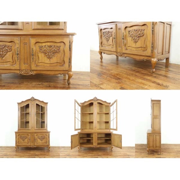 1930年頃 オーク材 フランス アンティーク・キャビネット antique65354