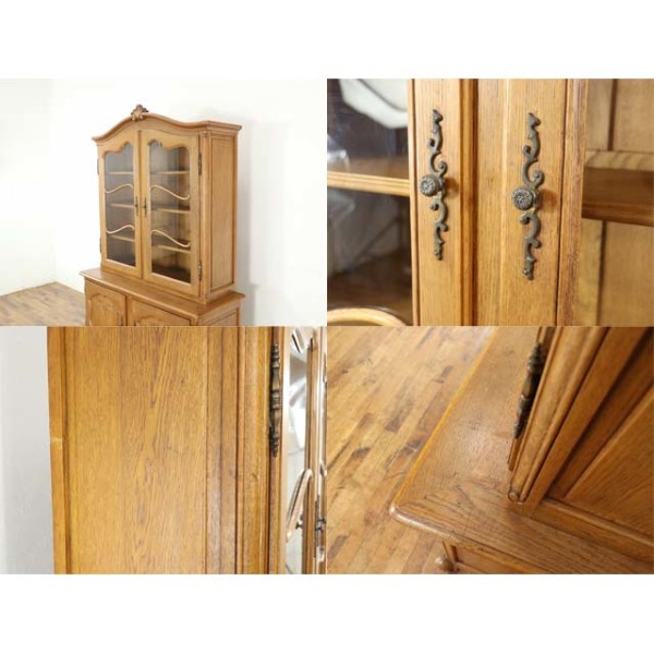 1930年頃 オーク材 フランス アンティーク・キャビネット antique65361