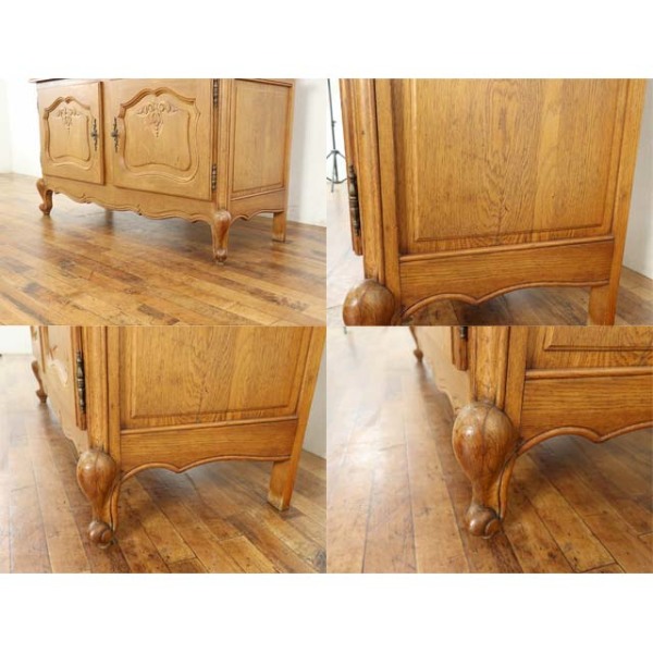 1930年頃 オーク材 フランス アンティーク・キャビネット antique65361