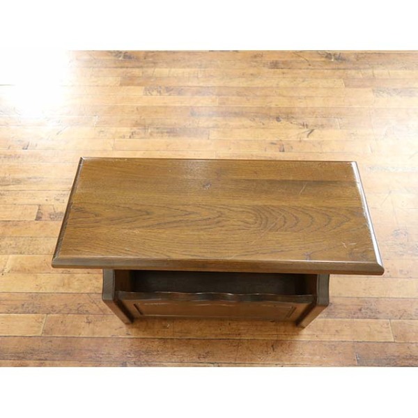 1940年頃 オーク材 オランダ アンティーク・マガジンラック