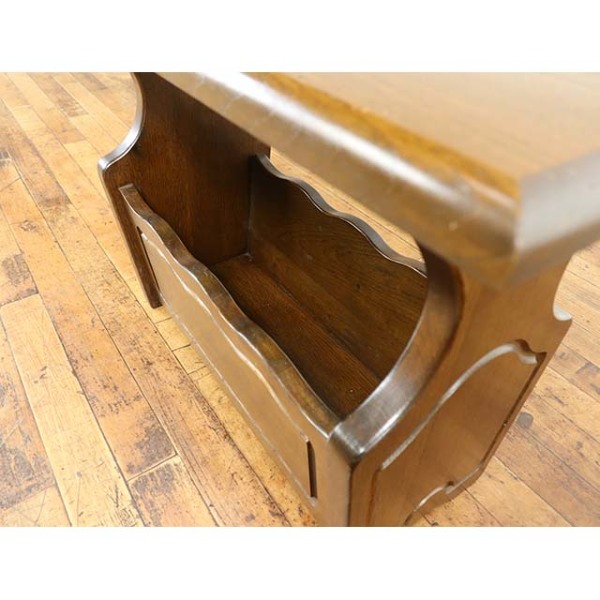 1940年頃 オーク材 オランダ アンティーク・マガジンラック