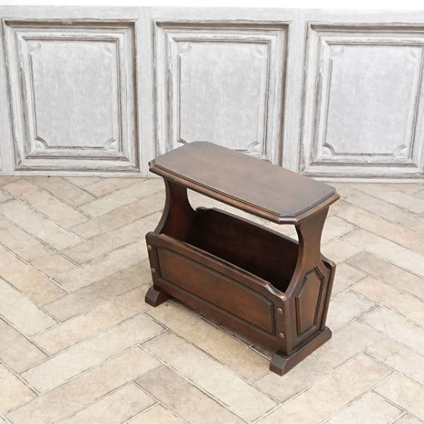 1940年頃 ビーチ材 オランダ アンティーク・マガジンラック