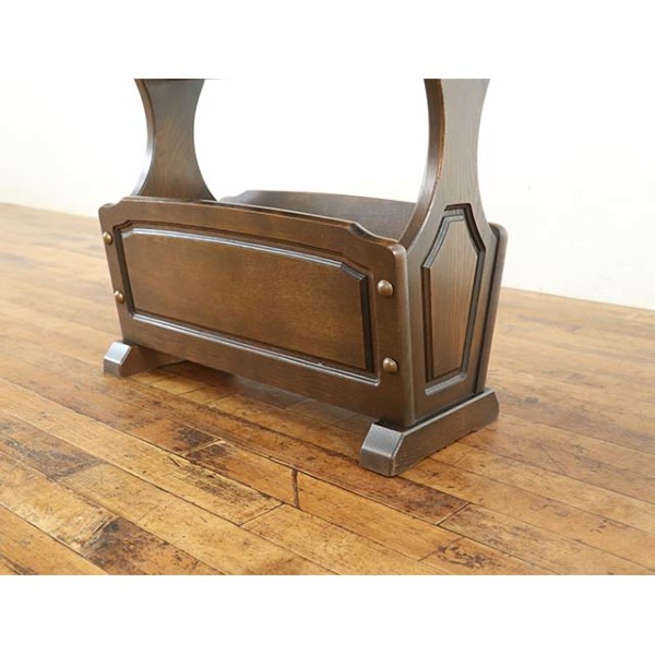 1940年頃 ビーチ材 オランダ アンティーク・マガジンラック