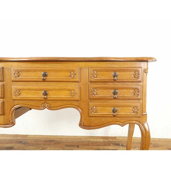 1930年頃 オーク材 フランス アンティーク・デスク antique65366 新着