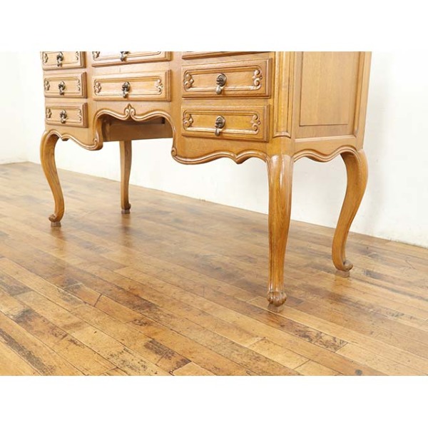 1930年頃 オーク材 フランス アンティーク・デスク antique65366