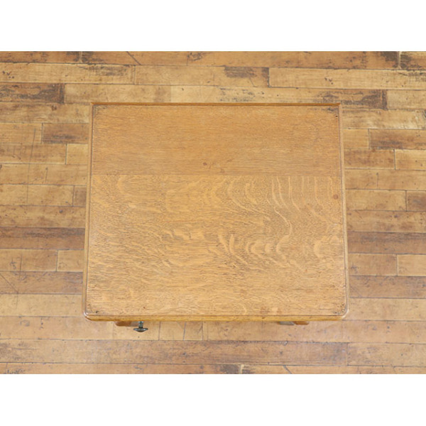 1930年頃 オーク材 フランス アンティーク・ナイトテーブル