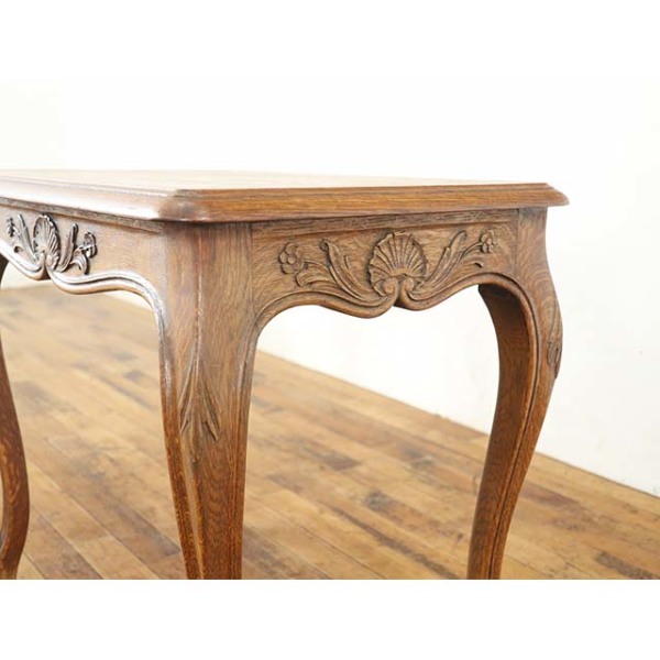 1920年頃 オーク材 フランス アンティーク・サイドテーブル