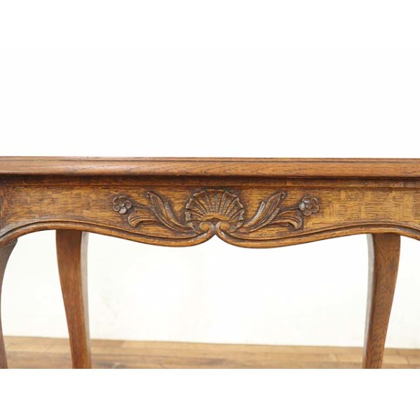 1920年頃 オーク材 フランス アンティーク・サイドテーブル