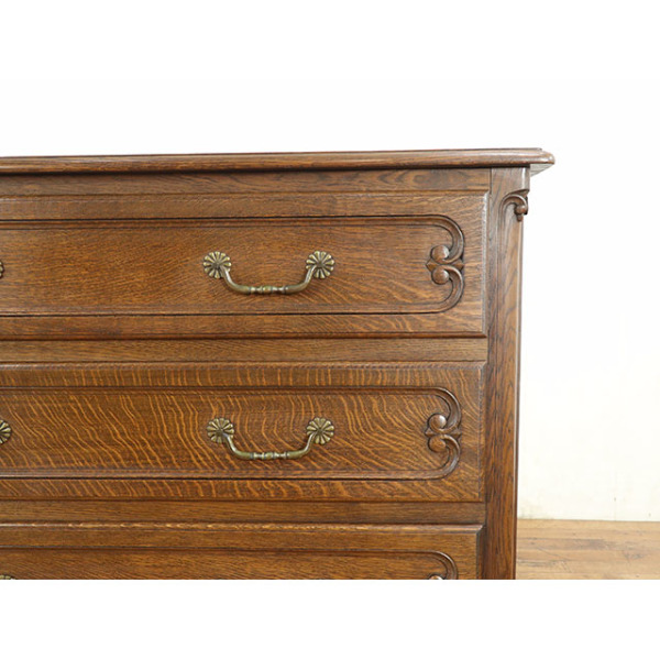 1930年頃 オーク材 フランス アンティーク・チェスト antique65375