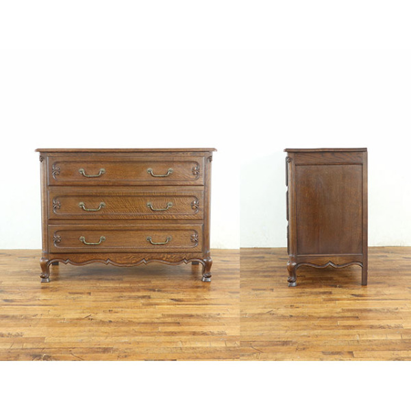 1930年頃 オーク材 フランス アンティーク・チェスト antique65375