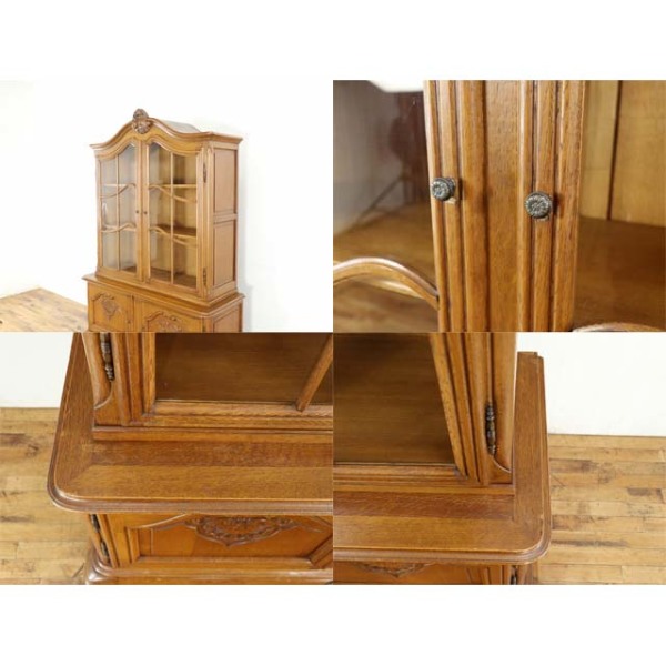 1930年頃 オーク材 フランス アンティーク・キャビネット antique65382