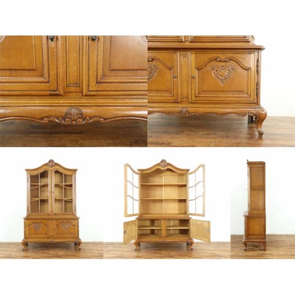 1930年頃 オーク材 フランス アンティーク・キャビネット antique65382