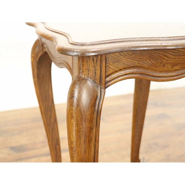 1940年頃 オーク材 フランス アンティーク・サイドテーブル