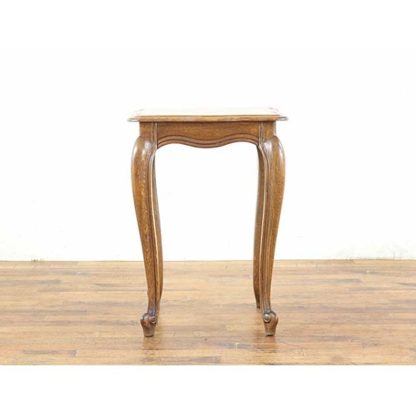 1940年頃 オーク材 フランス アンティーク・サイドテーブル