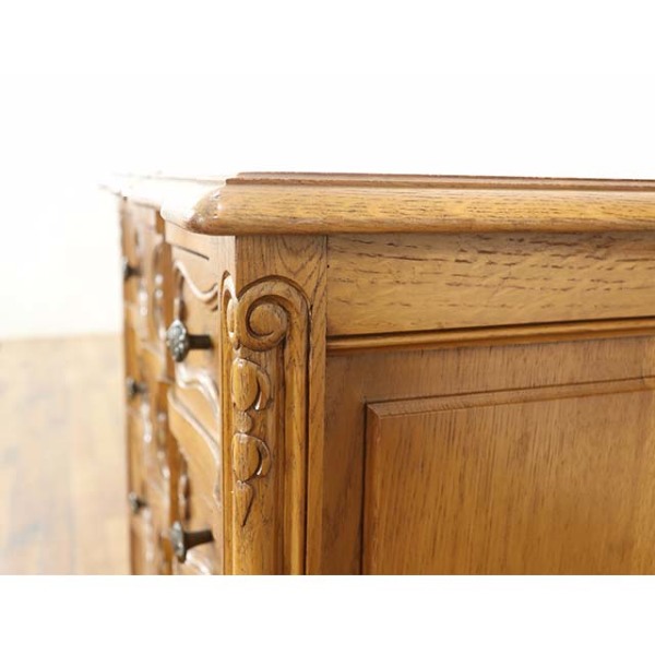 1930年頃 オーク材 フランス アンティーク・チェスト antique65407